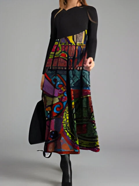 Farryn | Vestido de invierno relajado y elegante - Imagen 4